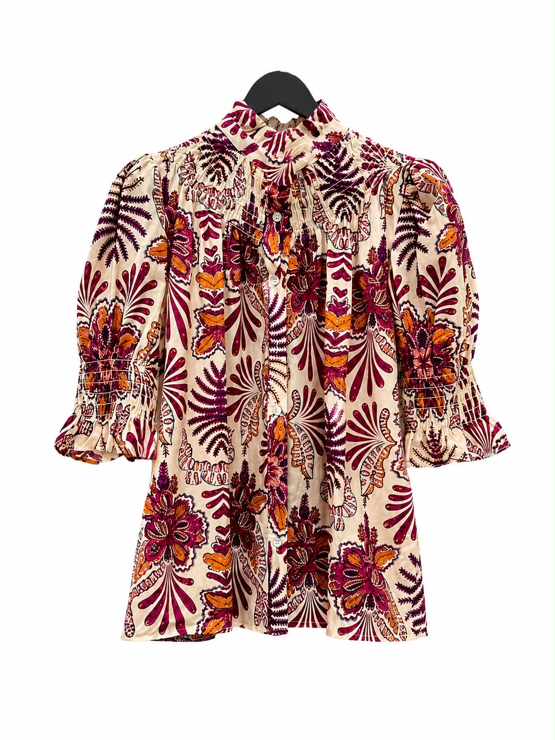 Camisa Mica Flower // Buganvilla