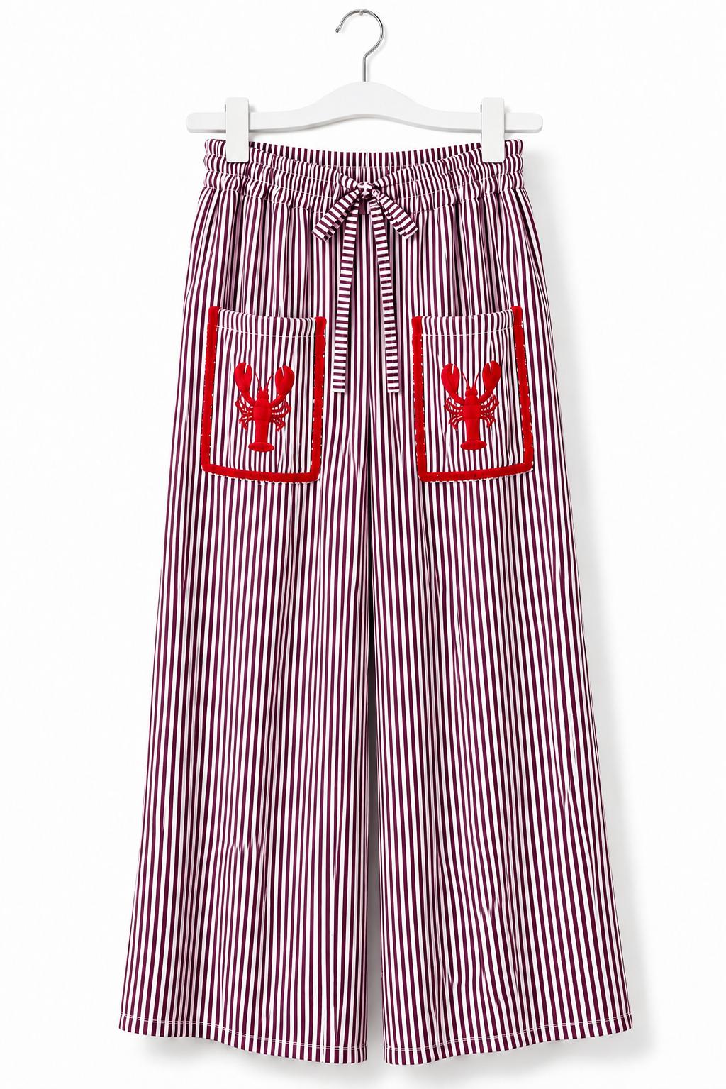 Pantalón cangrejos // berenjena