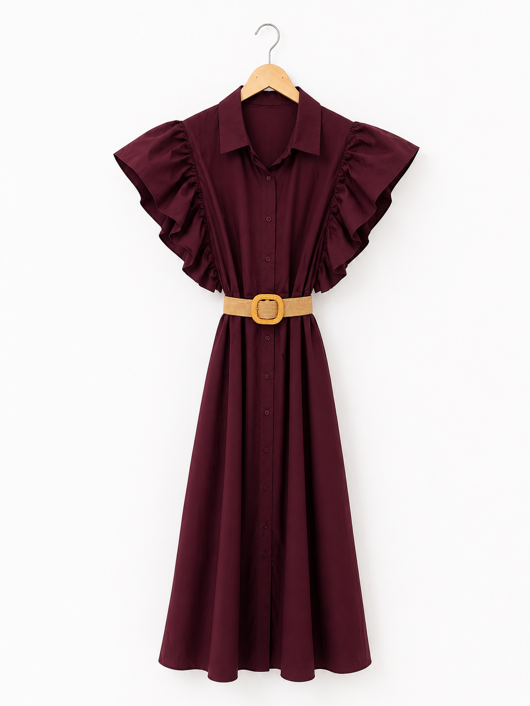 Vestido Córdoba // granate
