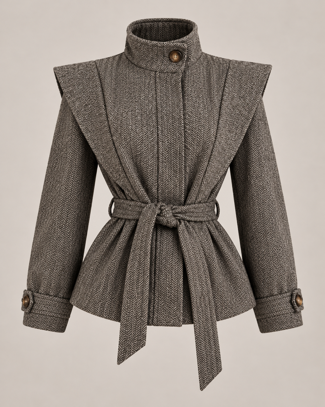 Chaqueta Hombreras // Gris