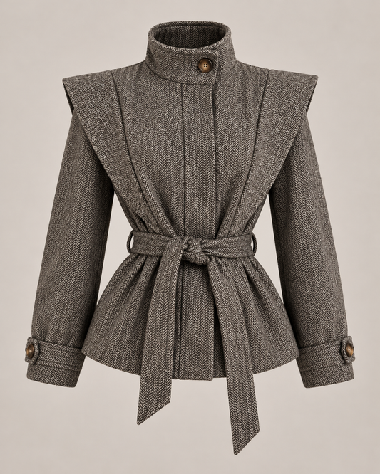 Chaqueta Hombreras // Gris