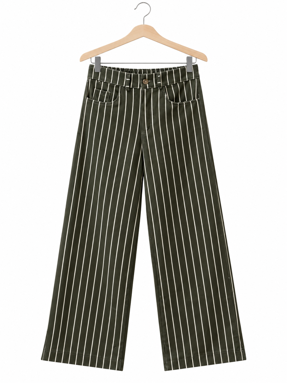 Pantalón Stripe // Verde