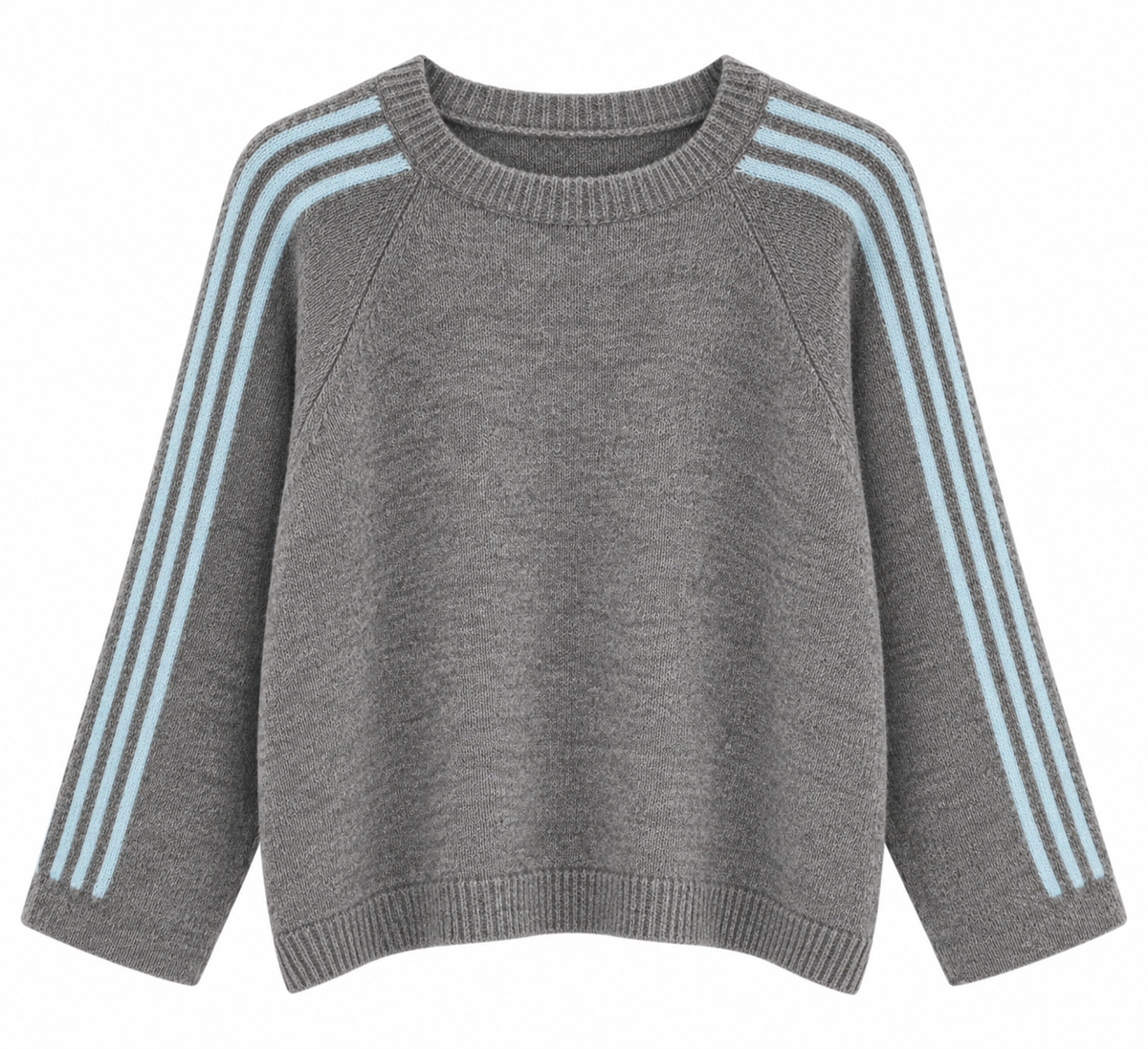 Jersey Rayas // Gris - azul