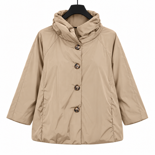 Gabardina Corta // Beige