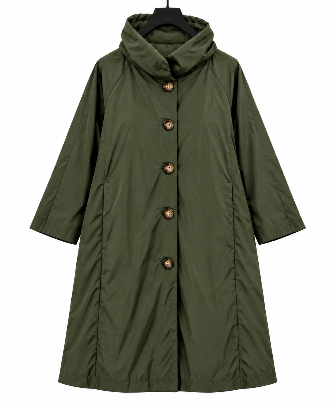 Gabardina Larga // Verde Caqui