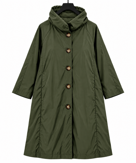 Gabardina Larga // Verde Caqui