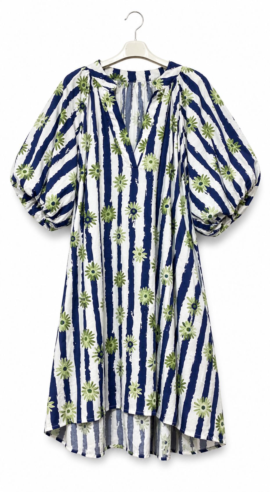 Vestido MA flores // Azul