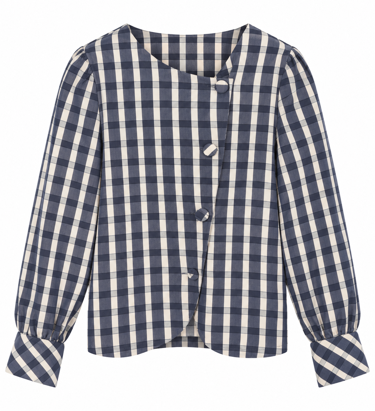 Chaqueta Cuadros // Marino
