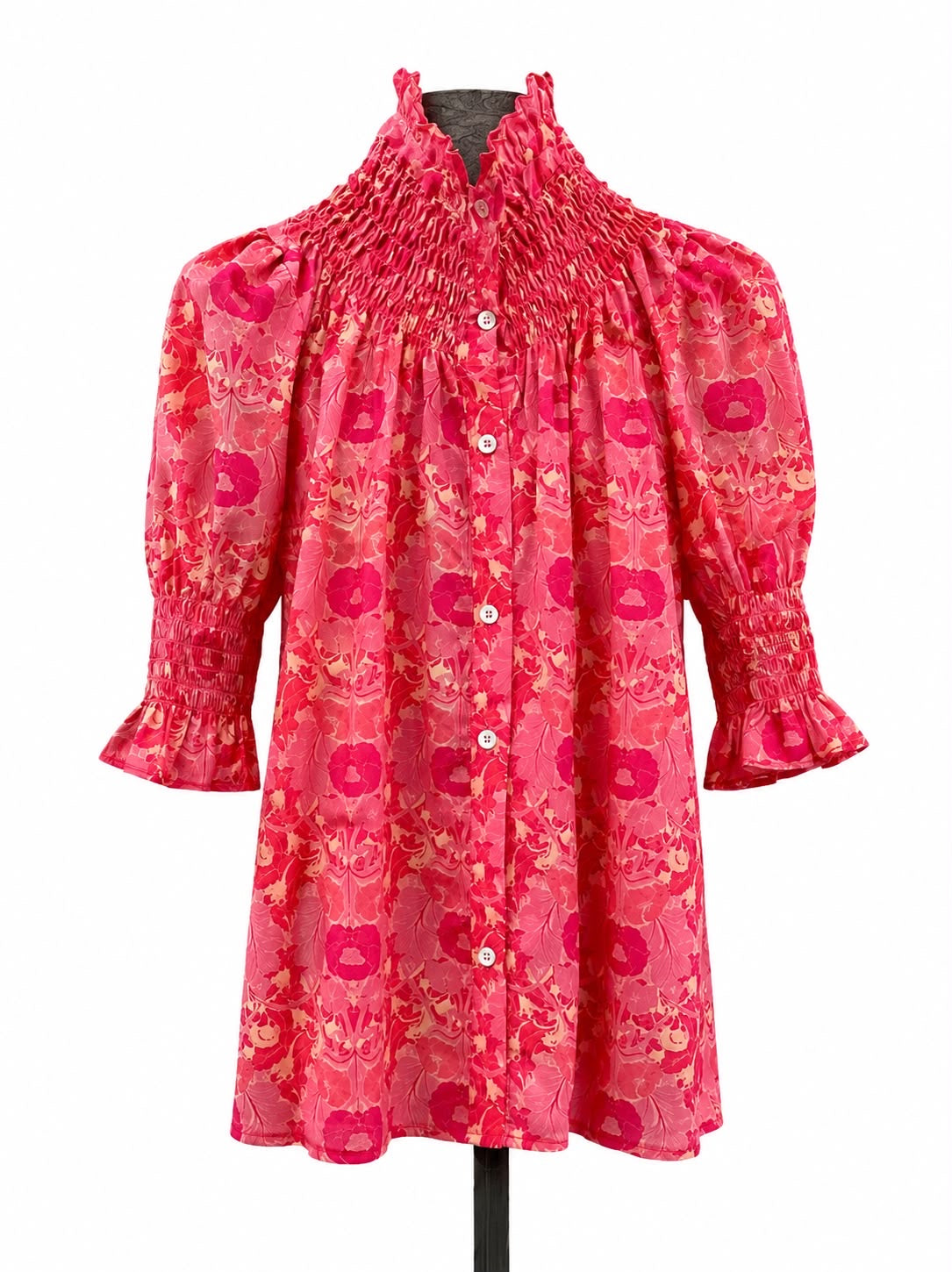 Camisa Mica Flower // Rosa