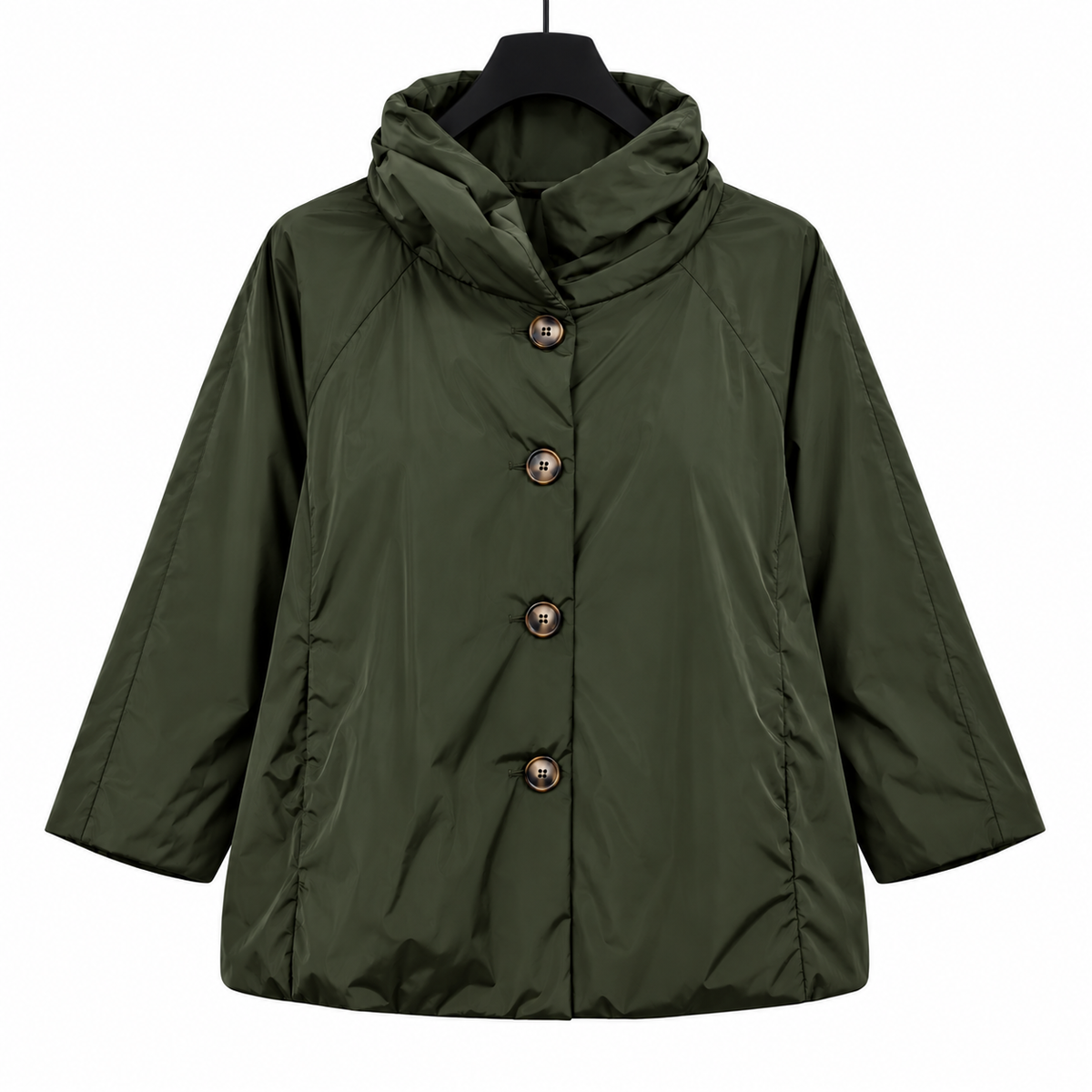 Gabardina Corta // Verde caqui