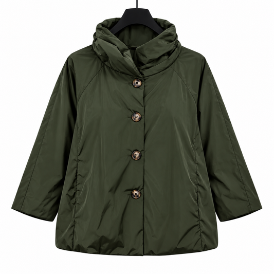 Gabardina Corta // Verde caqui