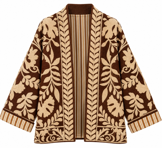 Chaqueta India // Marrón