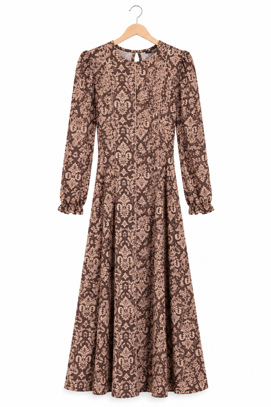 Vestido Noa // Marrón