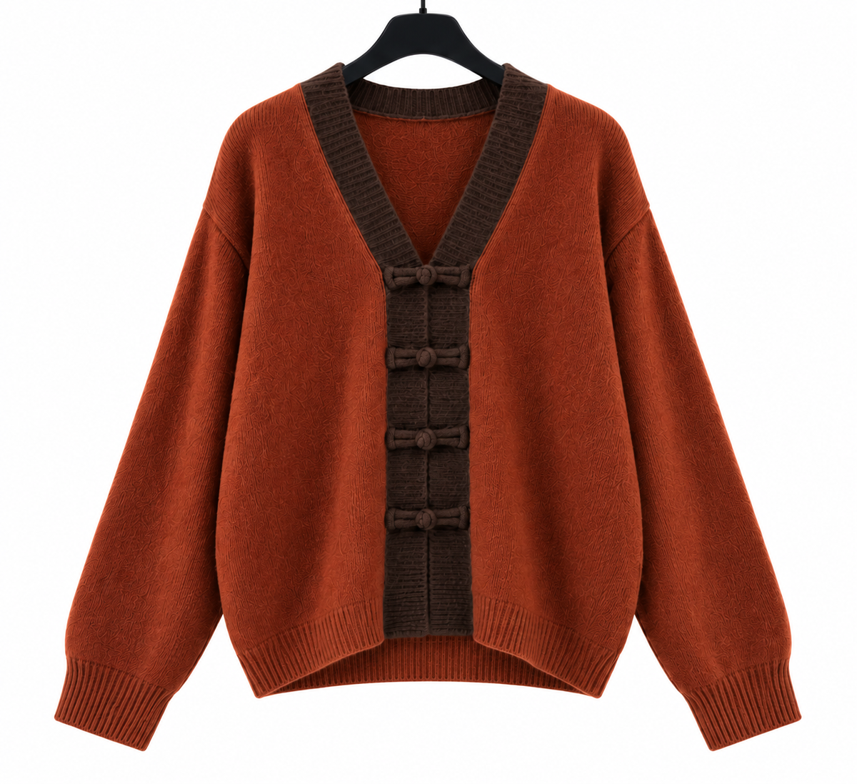 Chaqueta Japonesa // Naranja- Marrón