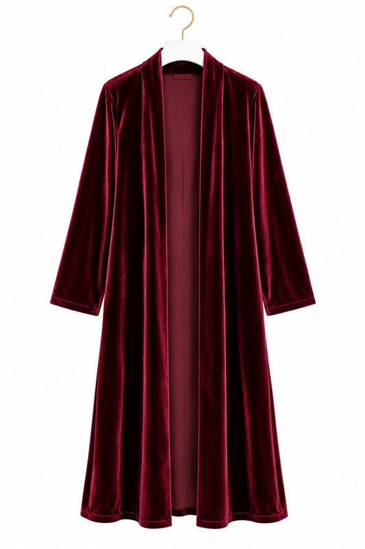 Kimono Terciopelo // Burdeos