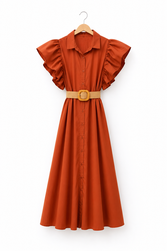Vestido Córdoba // naranja
