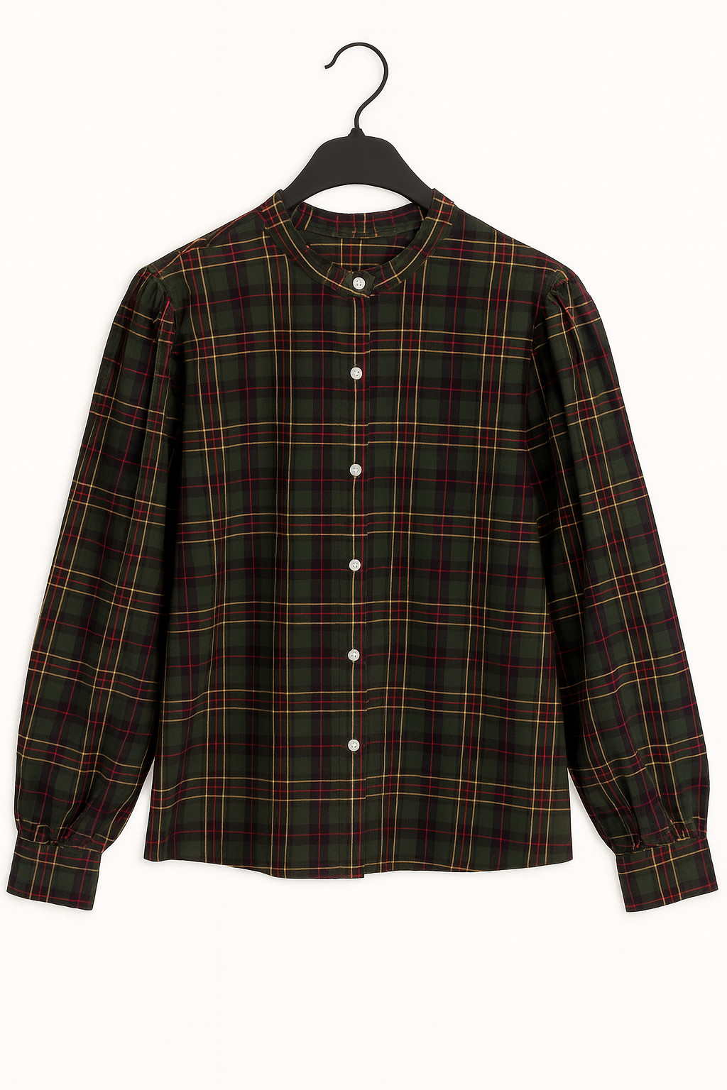 Blusa Louise // Escocesa Verde