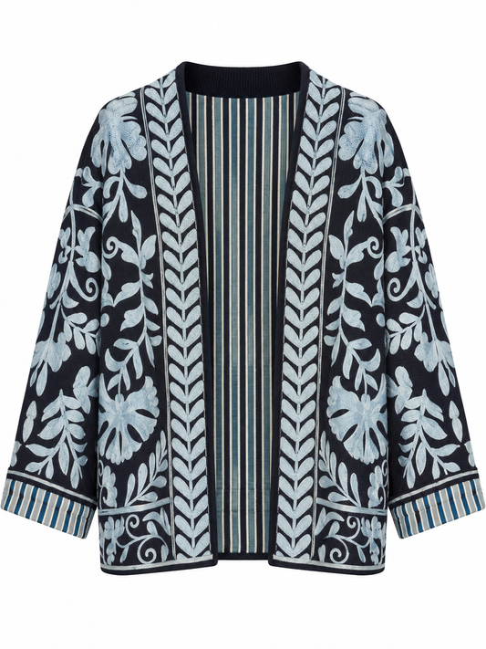 Chaqueta India // Azul