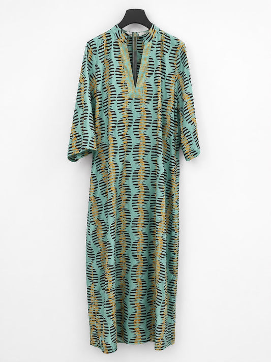 Vestido Snake // Verde agua