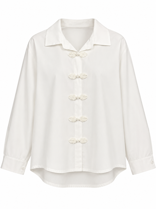 Camisa Japonesa // Blanca