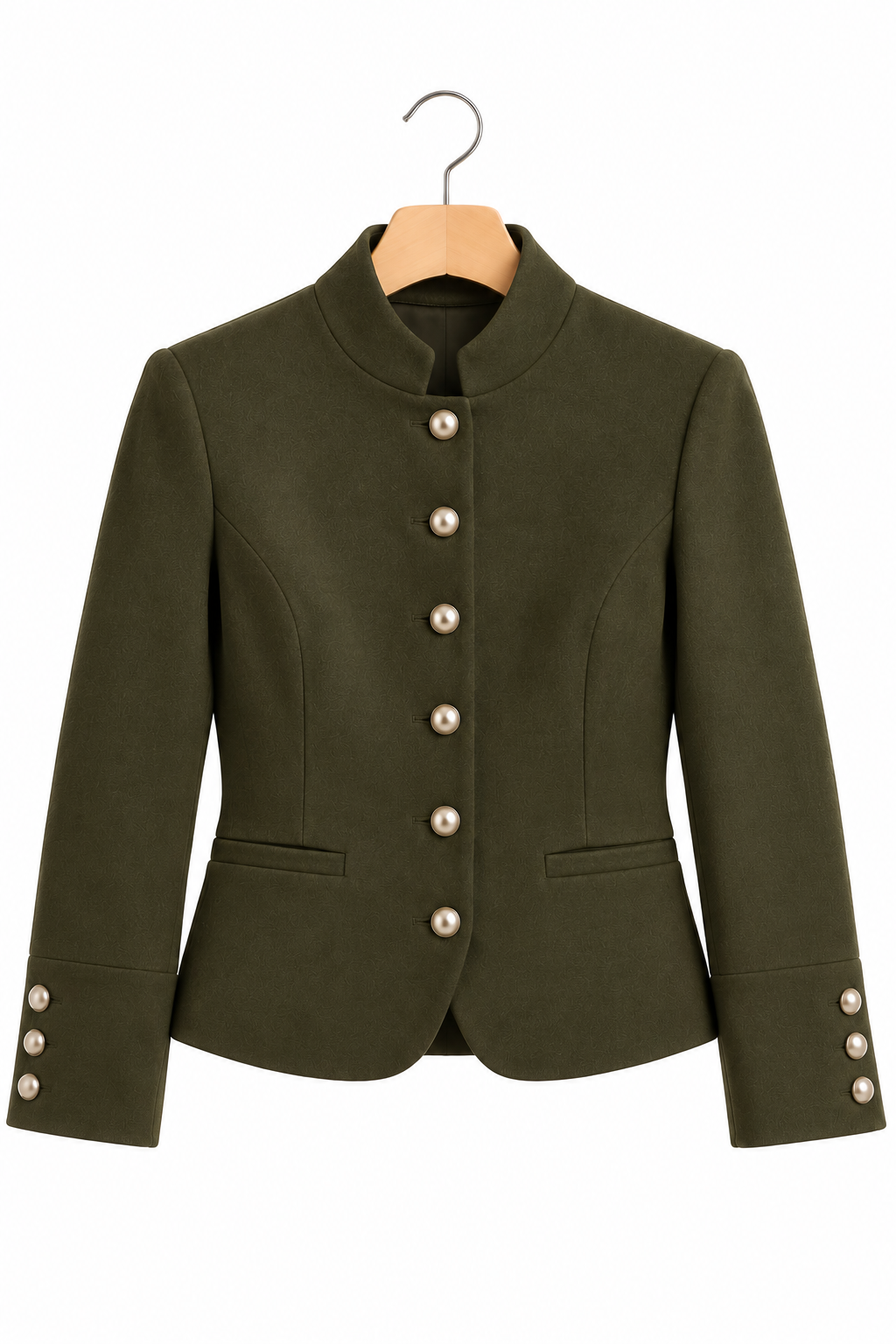Chaqueta Entallada // Verde