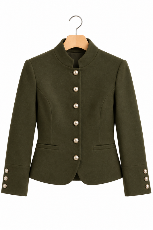 Chaqueta Entallada // Verde